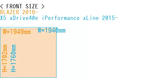 #BLAZER 2018- + X5 xDrive40e iPerformance xLine 2015-